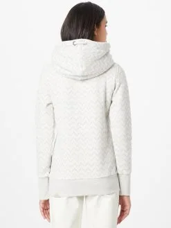 Ragwear Hoodies Sweatshirt GRIPY Dames Wit Gemêleerd -Ragwear Verkoop 7e425930d95049e25c248e8f47203d44