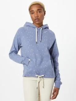 Ragwear Hoodies Sweatshirt ANISS Dames Blauw -Ragwear Verkoop 7e9c200f2e53a53698f35613d2652582