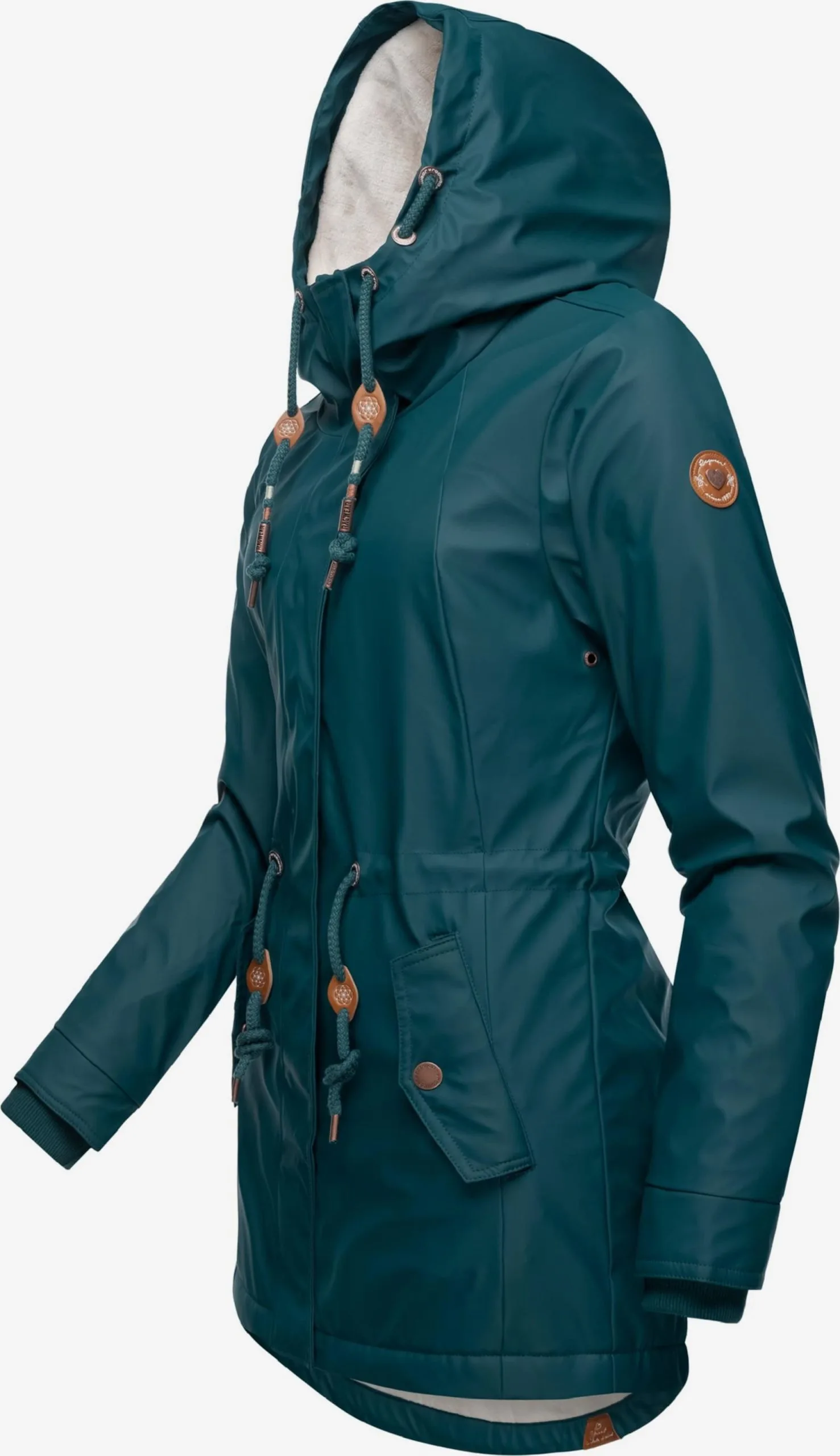 Ragwear Outdoor Jassen Functionele Jas Monadis Dames Groen 2 Ragwear Outdoor Jassen Functionele Jas Monadis Dames Groen - Image 2