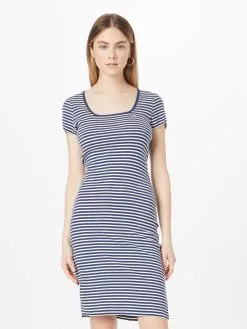 Ragwear Jerseyjurken Jurk Kimber Dames Navy -Ragwear Verkoop 8139cfab73d12110cf00ac451340375e