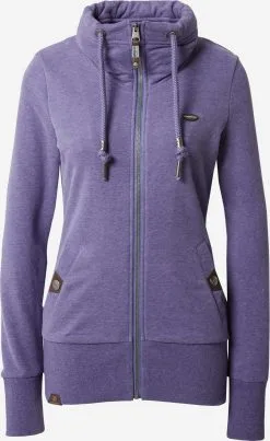 Ragwear Sweatvesten Sweatvest RYLIE Dames Donkerblauw