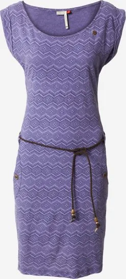 Ragwear Jerseyjurken Jurk TAGG Dames Nachtblauw