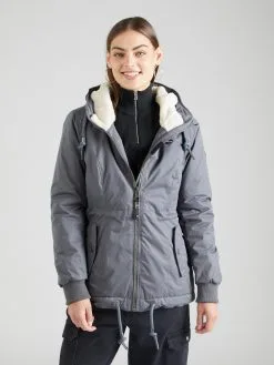 Ragwear Parkas Tussenparka DANKKA Dames Grijs -Ragwear Verkoop 8480acee21a5a825d6098f4f35cd65c8