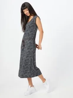 Ragwear Zomerjurken Zomerjurk TAG Dames Zwart -Ragwear Verkoop 858eed91528078603c3307a82e955260