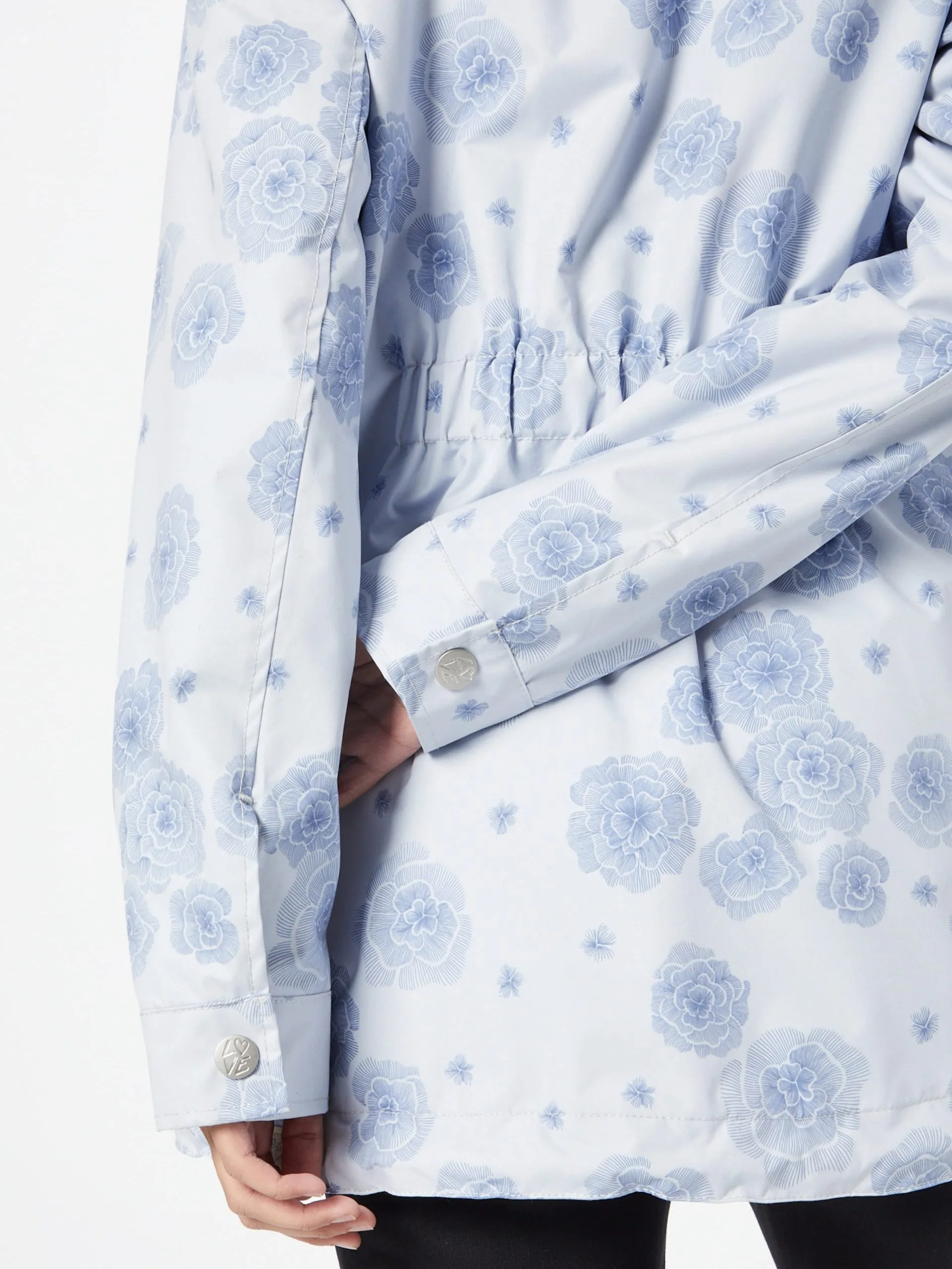 Ragwear Outdoor Jassen Functionele Jas Zuzka Dames Enziaan / Pastelblauw 2 Ragwear Outdoor Jassen Functionele Jas Zuzka Dames Enziaan / Pastelblauw - Image 2