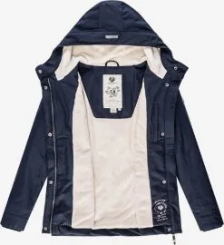 Ragwear Outdoor Jassen Functionele Jas Jazmin Dames Marine -Ragwear Verkoop 87292b478968f1e0cc1825ab15409347