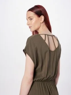 Ragwear Zomerjurken Zomerjurk Dames Olijfgroen -Ragwear Verkoop 89082a49d515c5937dff9626dac80e74