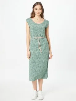 Ragwear Zomerjurken Zomerjurk TAG Dames Groen -Ragwear Verkoop 8913ffe60ed086969f249a243736a336