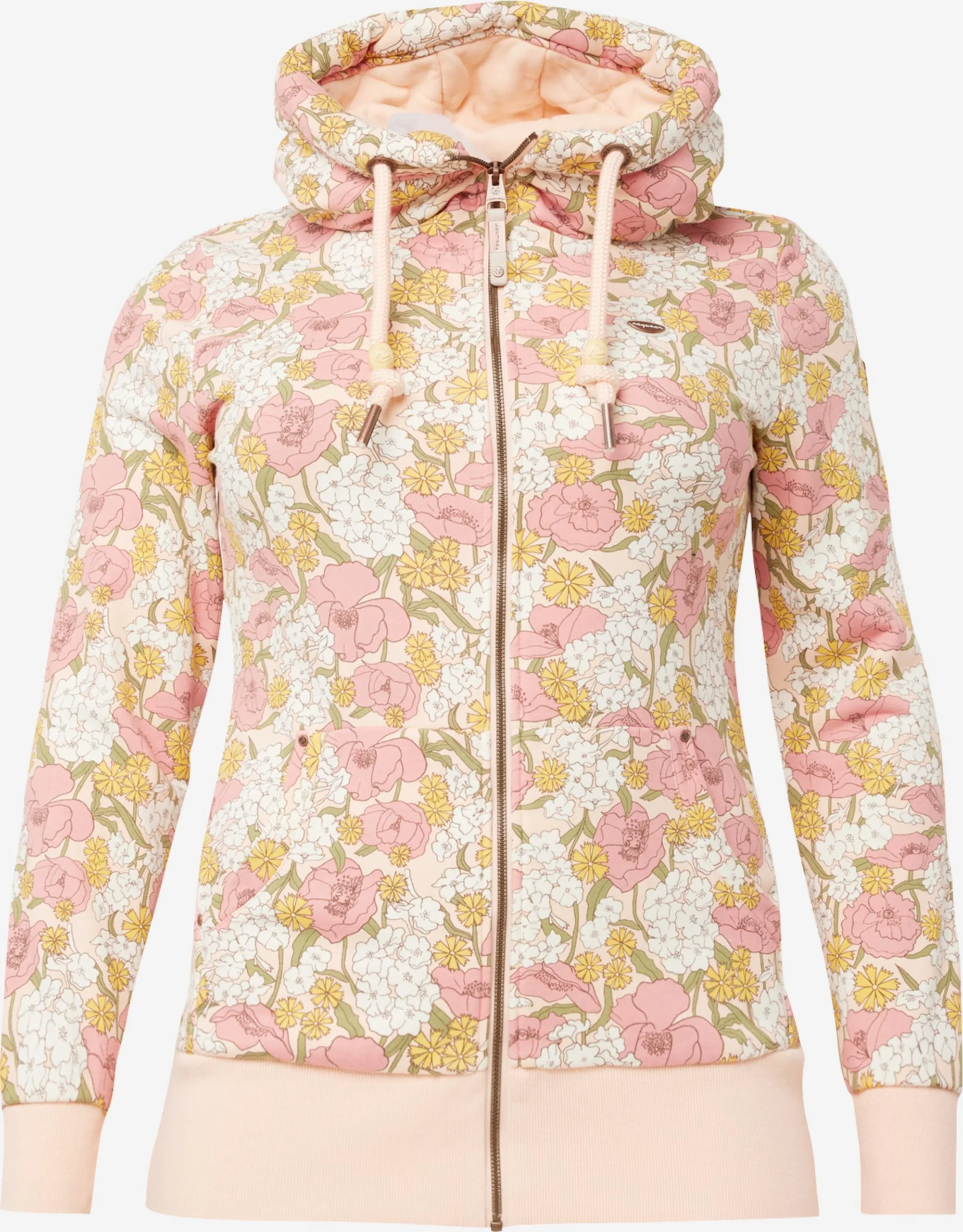 Sweatvesten Sweatvest NESKA Dames Perzik 1 Sweatvesten Sweatvest NESKA Dames Perzik