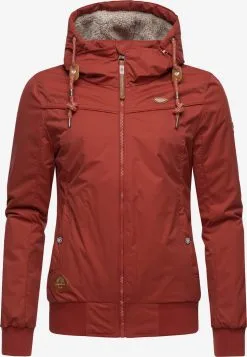 Ragwear Outdoor Jassen Functionele Jas Jotty Dames Karmijnrood -Ragwear Verkoop 8b93dab3ffdcba627498f543224cd598