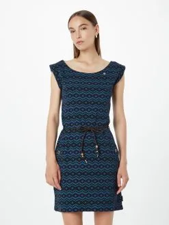 Ragwear Jerseyjurken Jurk TAGG Dames Navy / Indigo -Ragwear Verkoop 8c8fdd9ea81d678db482e6577c470d26