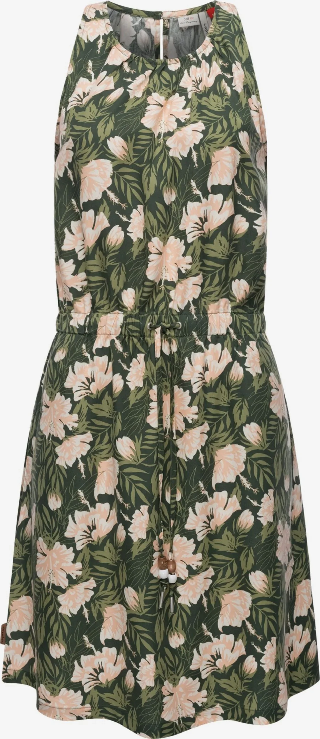 Ragwear Zomerjurken Zomerjurk Sanai Dames Olijfgroen / Donkergroen 1 Ragwear Zomerjurken Zomerjurk Sanai Dames Olijfgroen / Donkergroen