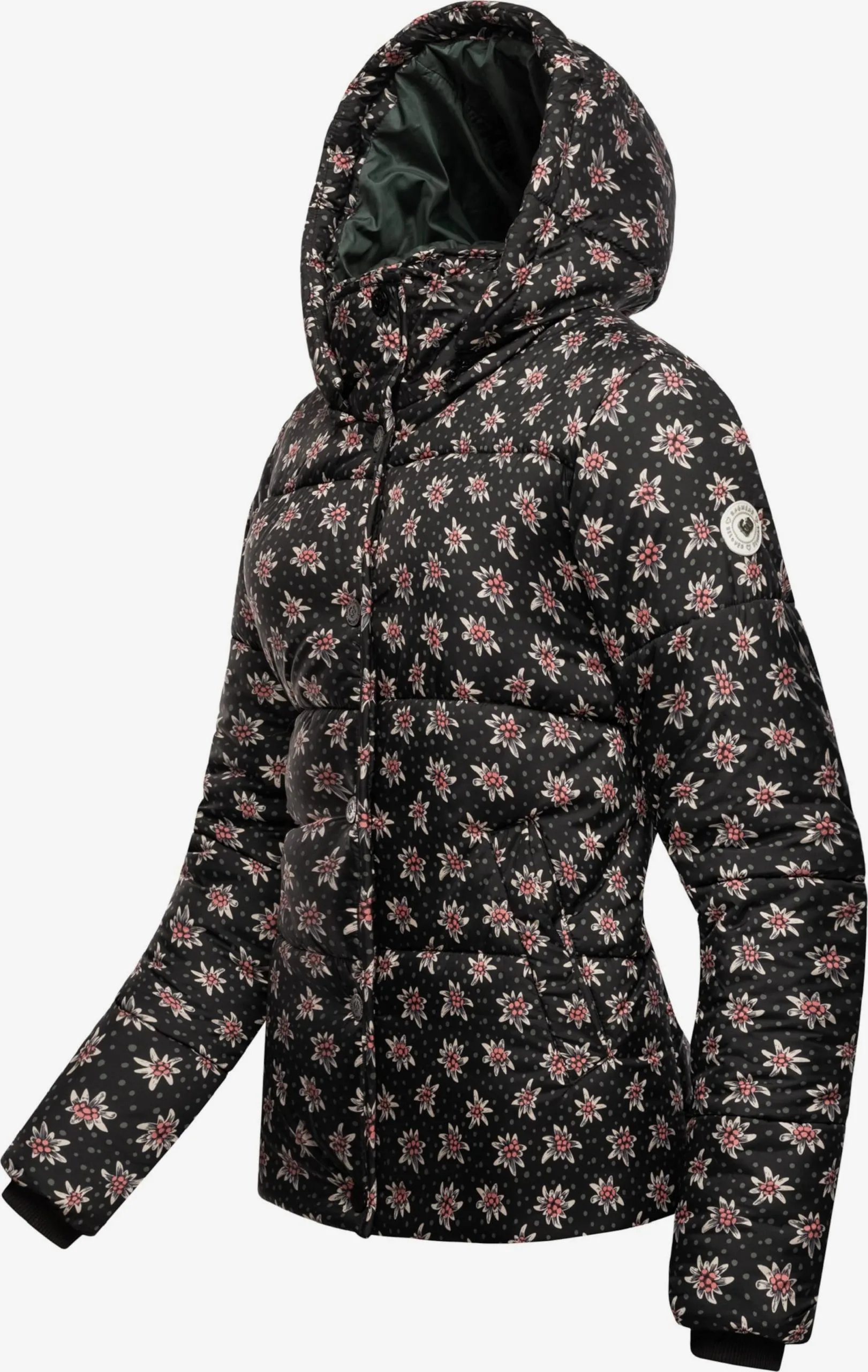 Ragwear Winterjassen Winterjas Relive Remake Dames Zwart 2 Ragwear Winterjassen Winterjas Relive Remake Dames Zwart - Image 2