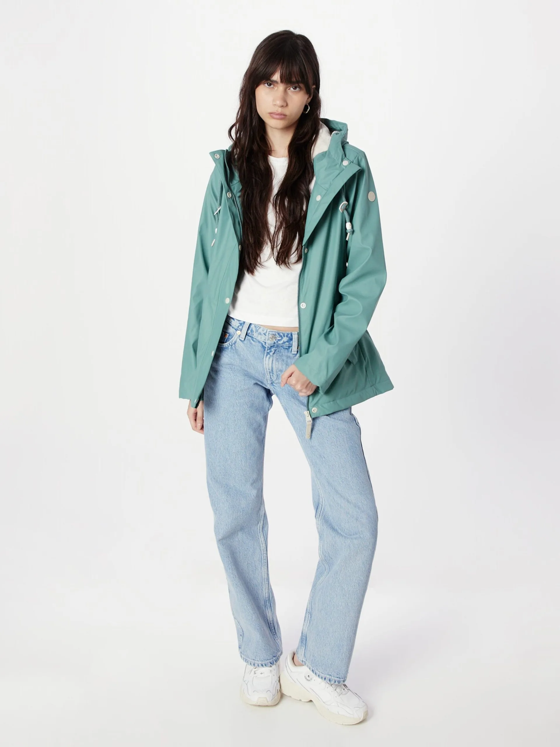 Ragwear Tussenjassen Tussenjas MARGGE Dames Smoky Blue 5 Ragwear Tussenjassen Tussenjas MARGGE Dames Smoky Blue - Image 5