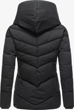 Ragwear Winterjassen Winterjas Natesa Dames Zwart -Ragwear Verkoop 8eba75476a29c06f74e1c7e601463442