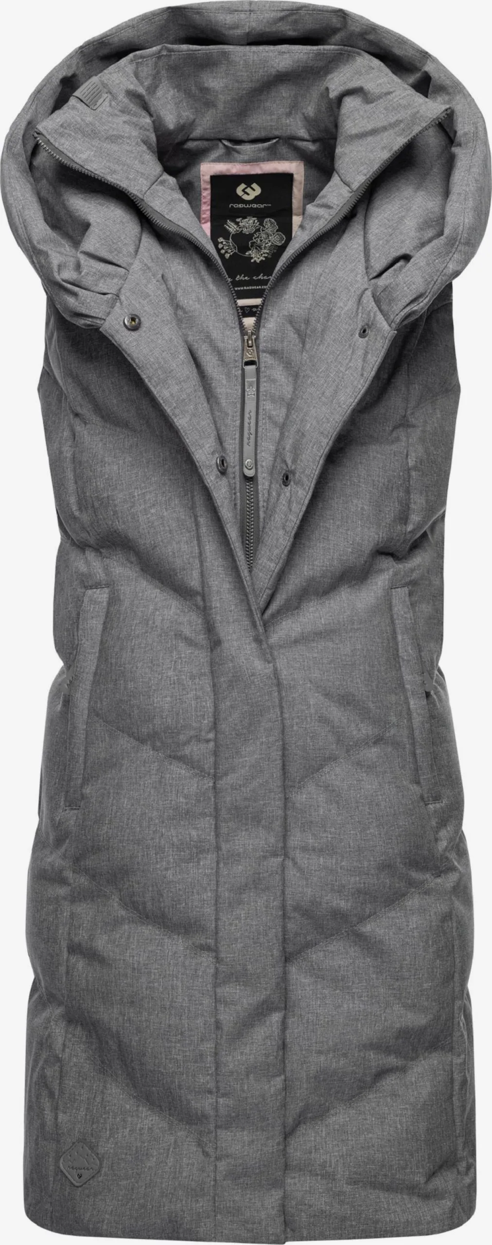 Ragwear Bodywarmers Bodywarmer Natalka Dames Grijs 3 Ragwear Bodywarmers Bodywarmer Natalka Dames Grijs - Image 3