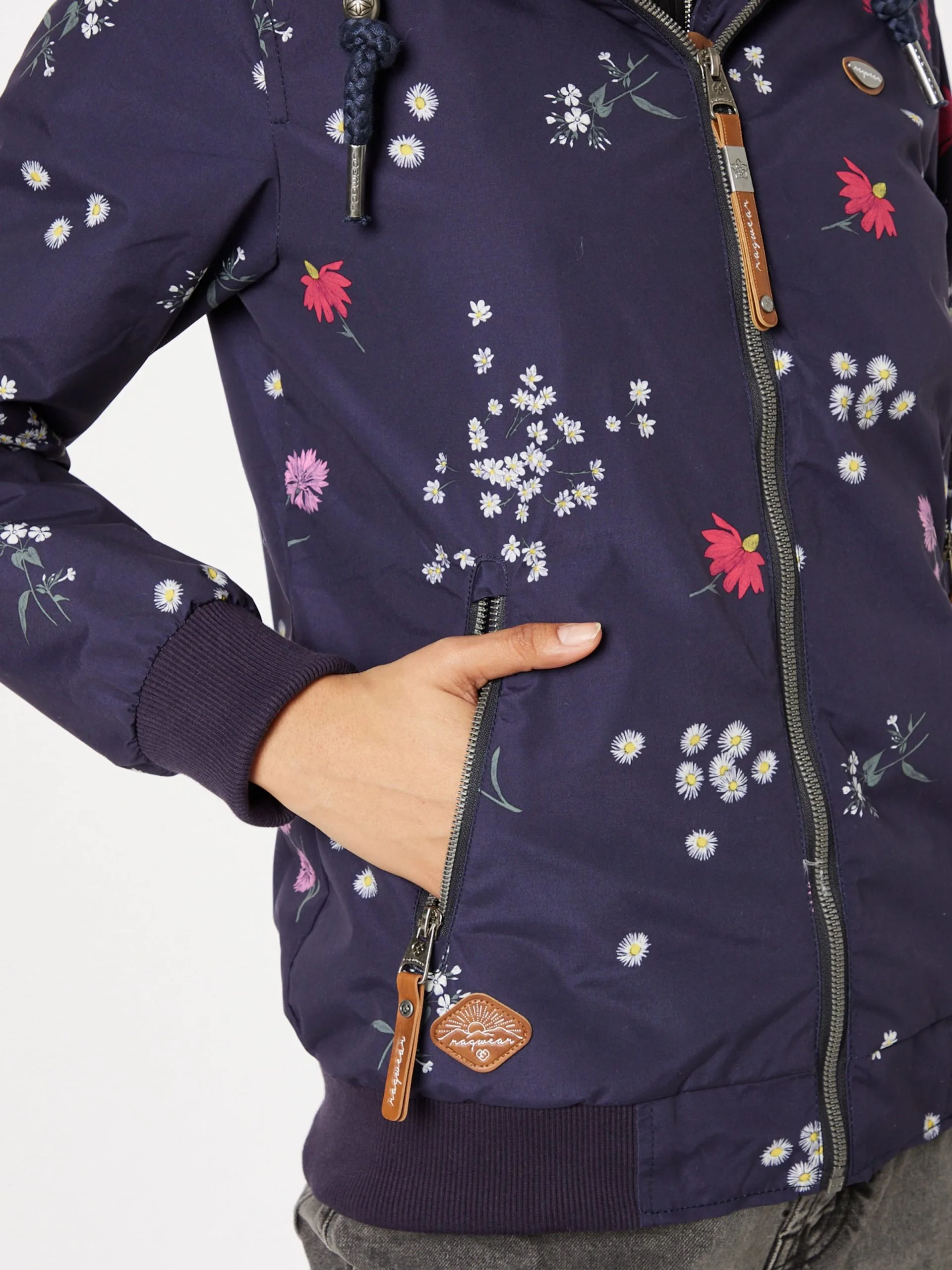 Ragwear Tussenjassen Tussenjas NUGGIE Dames Navy 2 Ragwear Tussenjassen Tussenjas NUGGIE Dames Navy - Image 2