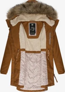 Ragwear Parkas Winterparka Tawny Dames Bruin -Ragwear Verkoop 94a56f02fd78621c7b2a182c5c0cf735