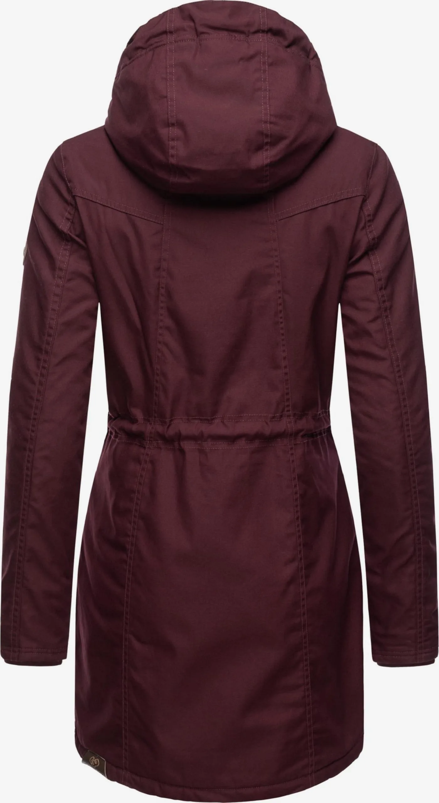 Ragwear Parkas Winterparka Elsie Dames Wijnrood 3 Ragwear Parkas Winterparka Elsie Dames Wijnrood - Image 3