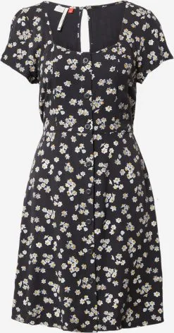 Ragwear Zomerjurken Zomerjurk Anerley Dames Zwart