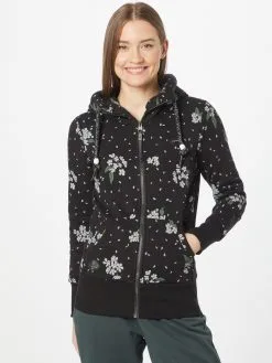 Ragwear Sweatvesten Sweatvest Dames Zwart -Ragwear Verkoop 9b104416fccf2c9a16f355d89a30e85e