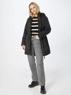 Ragwear Parkas Tussenparka CRESCEND Dames Zwart -Ragwear Verkoop 9d9e9915c571bb0b666fd852f1f9bcde