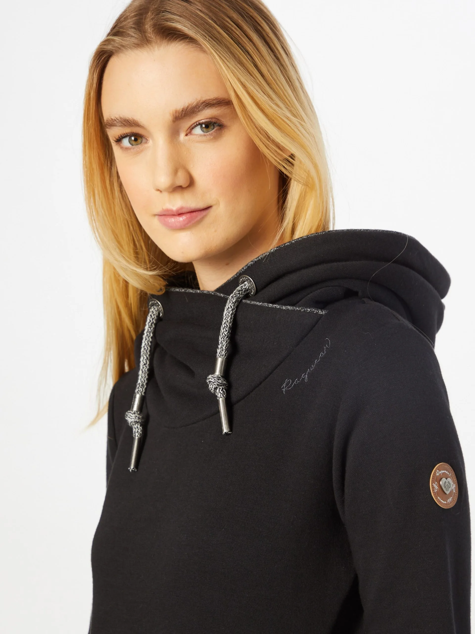 Ragwear Hoodies Sweatshirt Dames Zwart 2 Ragwear Hoodies Sweatshirt Dames Zwart - Image 2