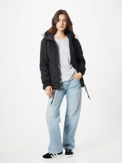 Ragwear Parkas Tussenparka DANKKA Dames Zwart -Ragwear Verkoop 9ead1e624ca823db151ace74ed6fdcc8