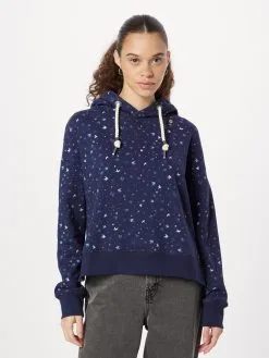 Ragwear Hoodies Sweatshirt RUFLE BIRDS Dames Navy -Ragwear Verkoop 9eec43092893ae081f3ca15182df6a1b