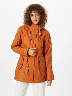 Ragwear Parkas Tussenparka MONADIS Dames Cognac -Ragwear Verkoop a12385bb020e4cfb02788688e583eed7