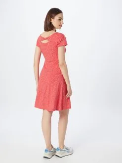 Ragwear Jerseyjurken Jurk LUNNGO Dames Watermeloen Rood -Ragwear Verkoop a17ae4e1e4558efb62c372a1bd668512