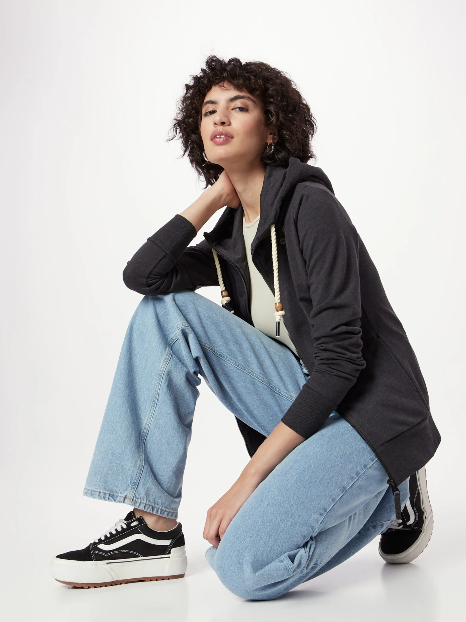 Ragwear Sweatvesten Sweatvest PAYA Dames Zwart 5 Ragwear Sweatvesten Sweatvest PAYA Dames Zwart - Image 5