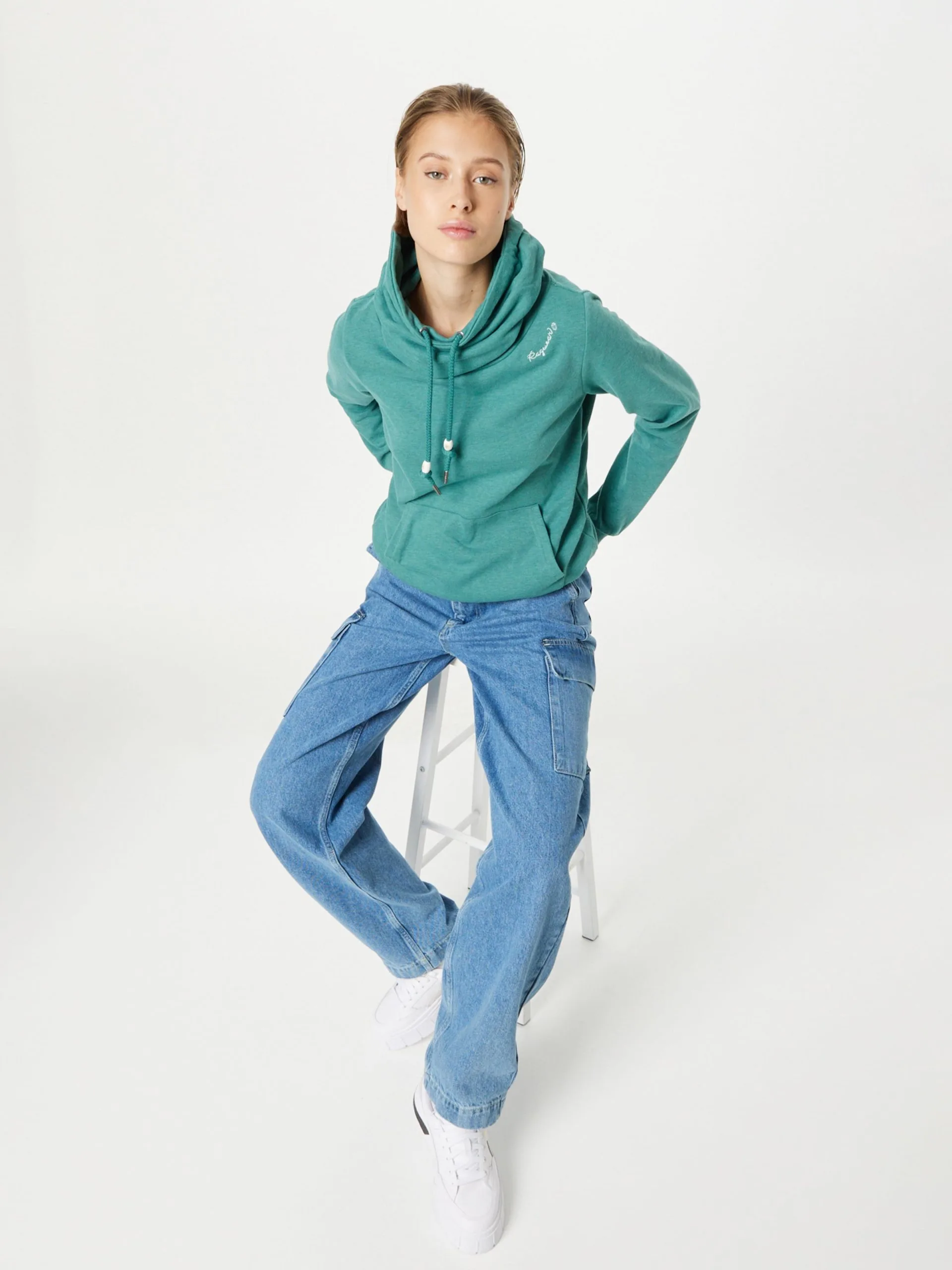 Ragwear Sweatshirts Sweatshirt ANNIKA Dames Jade Groen 5 Ragwear Sweatshirts Sweatshirt ANNIKA Dames Jade Groen - Image 5