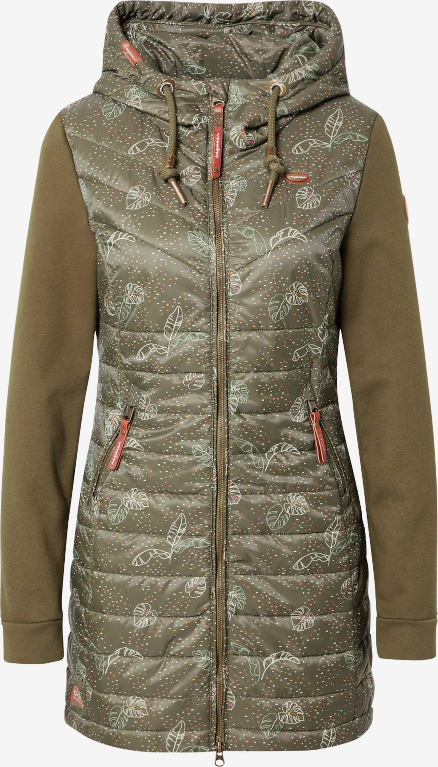 Ragwear Tussenjassen Tussenjas Dames Olijfgroen / Mintgroen 1 Ragwear Tussenjassen Tussenjas Dames Olijfgroen / Mintgroen