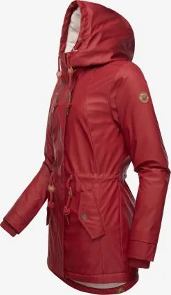 Ragwear Outdoor Jassen Functionele Jas Monadis Rainy Dames Robijnrood -Ragwear Verkoop a787f482180654316136eadeff66daa4