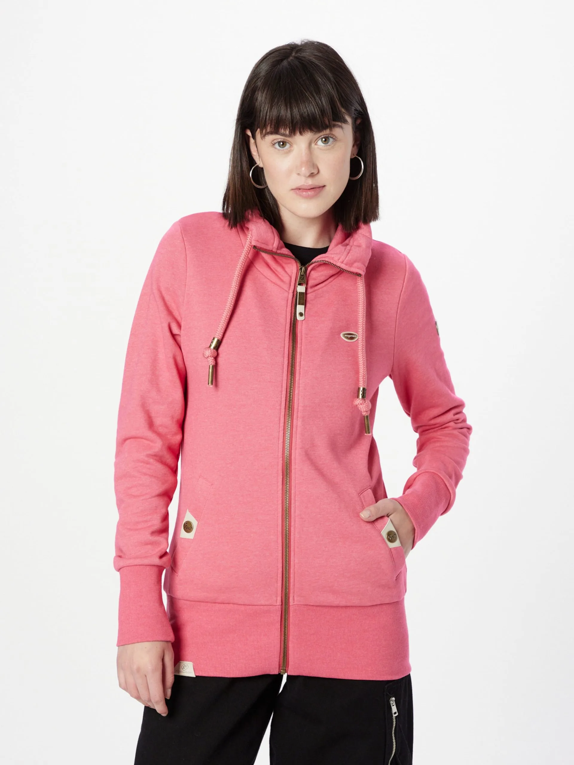 Ragwear Sweatvesten Sweatvest RYLIE Dames Oudroze 3 Ragwear Sweatvesten Sweatvest RYLIE Dames Oudroze - Image 3