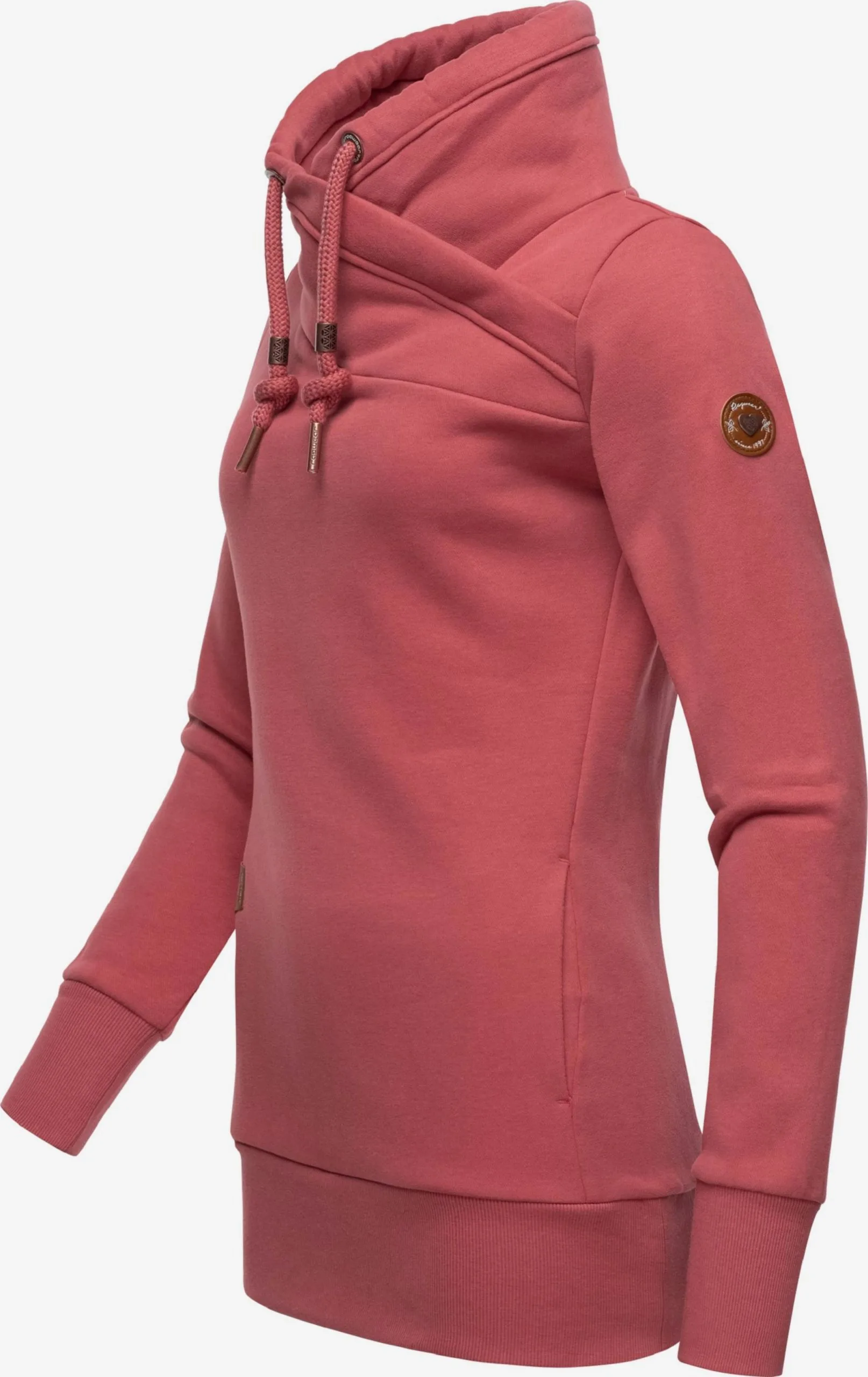 Ragwear Sweatshirts Sweatshirt Neska Dames Framboos 2 Ragwear Sweatshirts Sweatshirt Neska Dames Framboos - Image 2