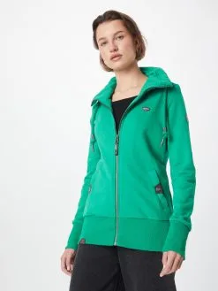 Ragwear Sweatvesten Sweatvest RYLIE Dames Jade Groen -Ragwear Verkoop afe2824fc1a1679e0c400ba7d9eff286