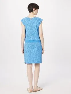 Ragwear Zomerjurken Zomerjurk Dames Lichtblauw -Ragwear Verkoop b2733204814efd6f4e025b0e903ebd24