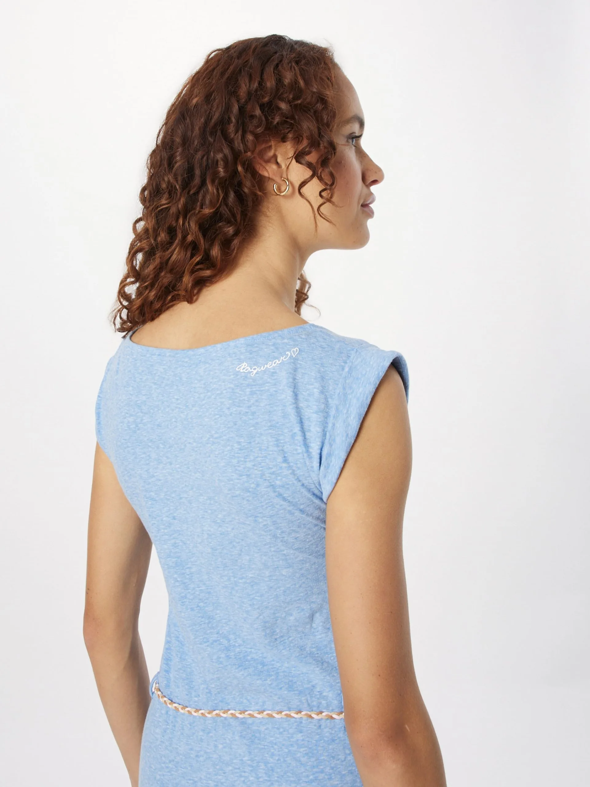 Ragwear Jerseyjurken Jurk TAGG Dames Blauw Gemêleerd 2 Ragwear Jerseyjurken Jurk TAGG Dames Blauw Gemêleerd - Image 2