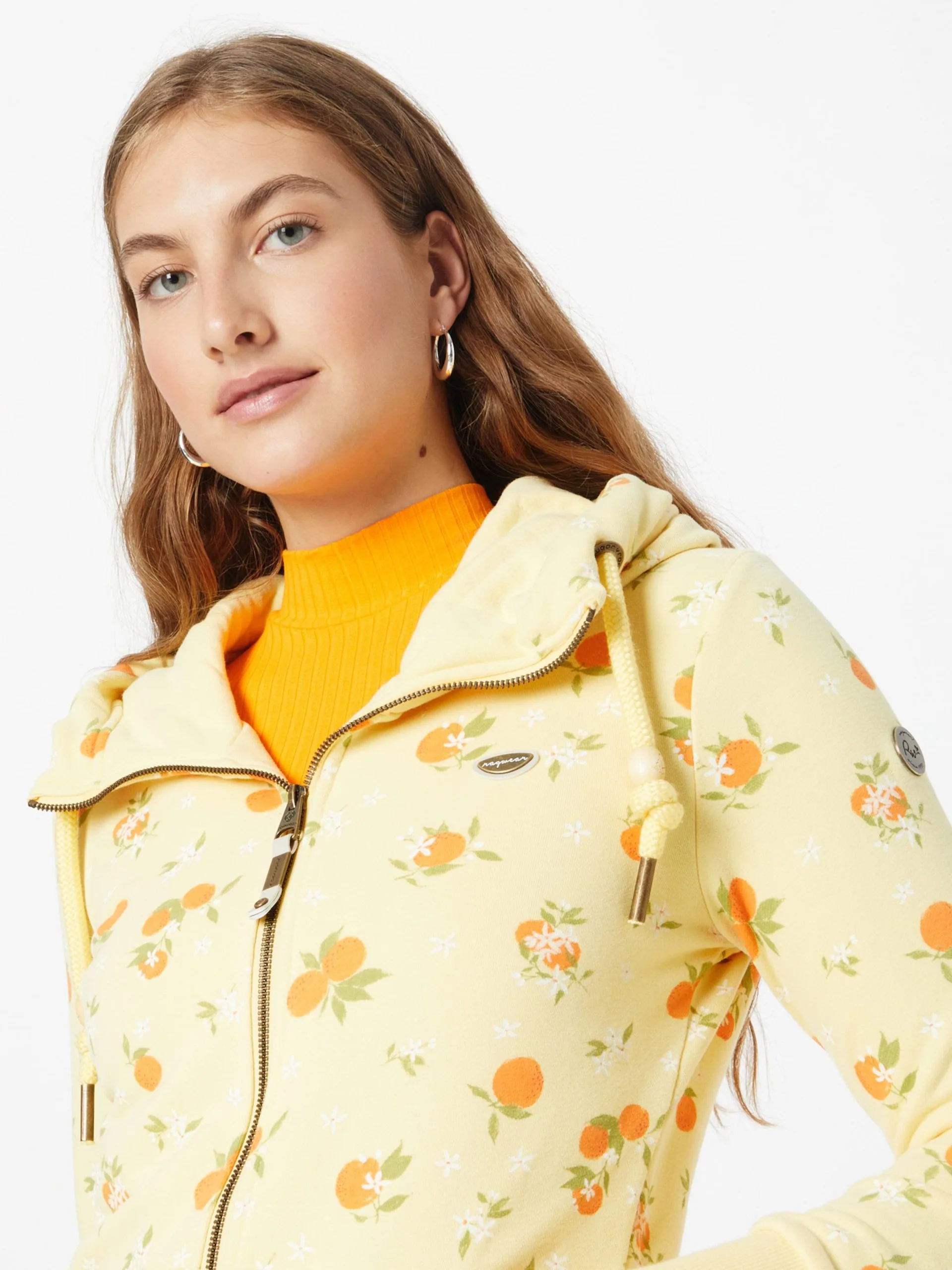 Ragwear Sweatvesten Sweatvest NESKA Dames Lichtgeel 2 Ragwear Sweatvesten Sweatvest NESKA Dames Lichtgeel - Image 2