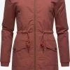 Ragwear Parkas Winterparka Crescend Dames Roestbruin