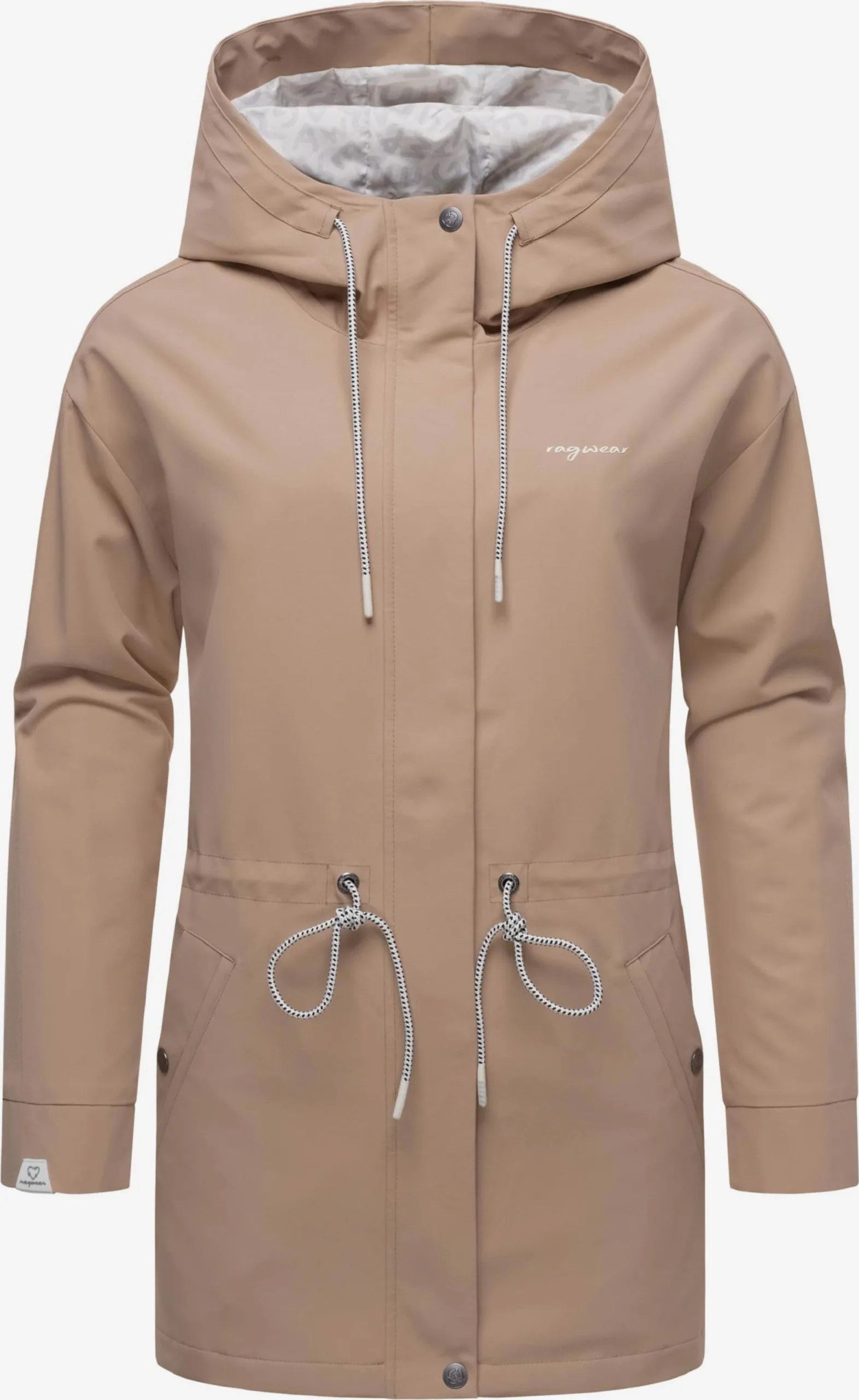 Ragwear Regenjassen Functionele Jas Urbanna Remake Dames Lichtbruin 1 Ragwear Regenjassen Functionele Jas Urbanna Remake Dames Lichtbruin