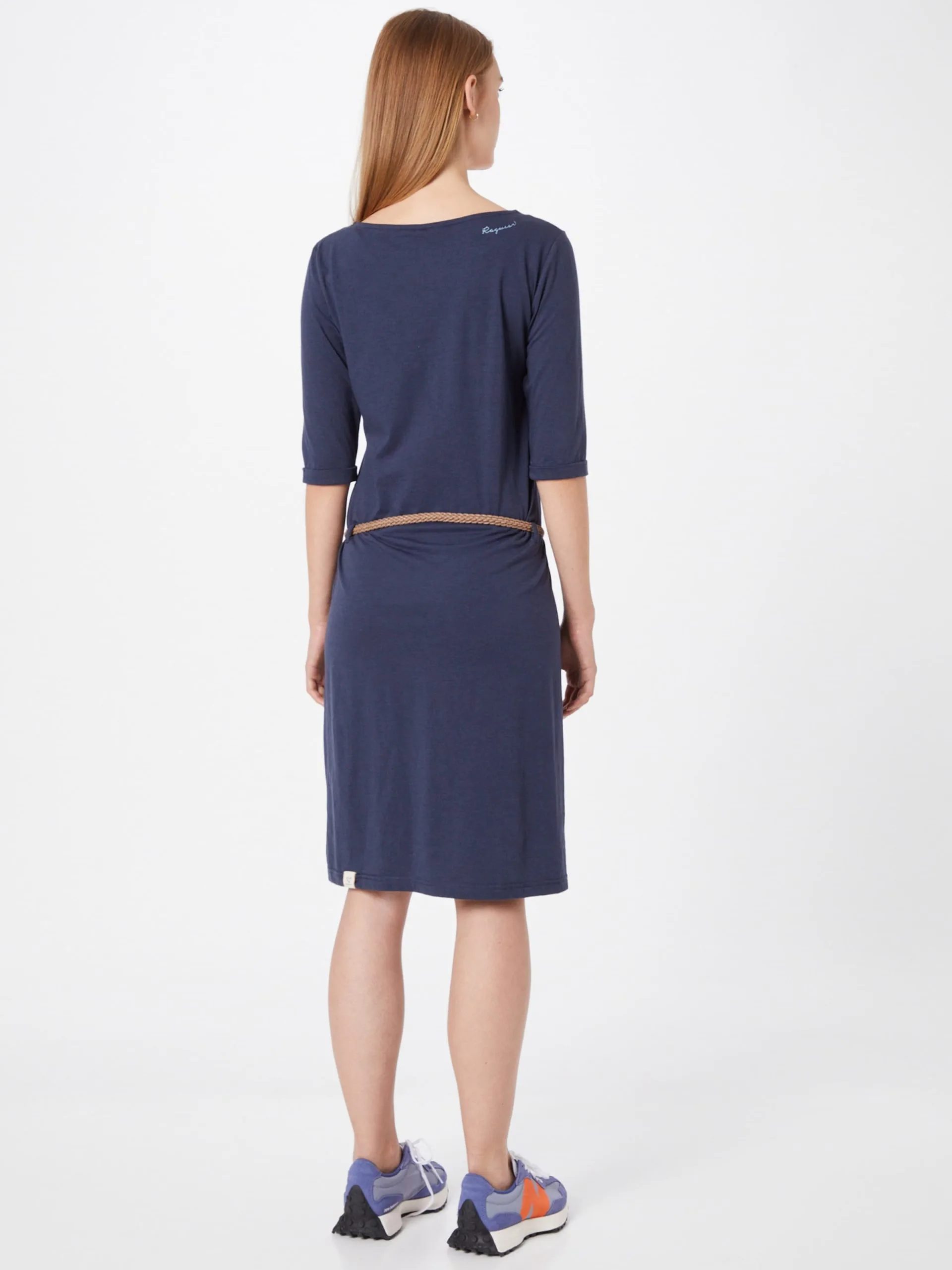 Ragwear Jerseyjurken Jurk TAMILA Dames Navy 4 Ragwear Jerseyjurken Jurk TAMILA Dames Navy - Image 4