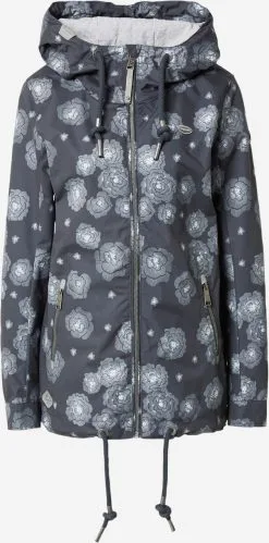 Ragwear Outdoor Jassen Functionele Jas Dames Lichtgrijs / Donkergrijs