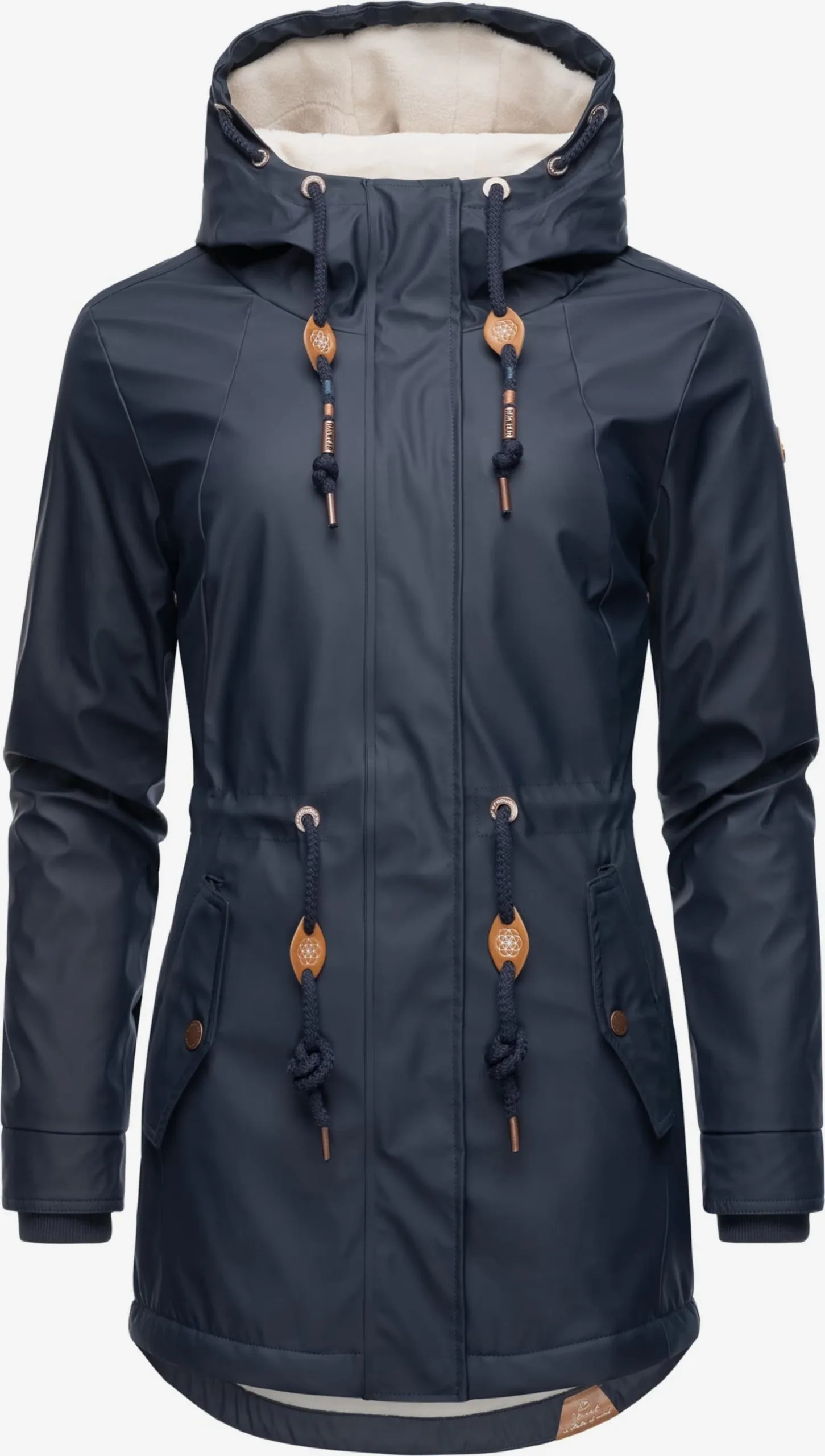 Ragwear Outdoor Jassen Functionele Jas Monadis Rainy Dames Navy 1 Ragwear Outdoor Jassen Functionele Jas Monadis Rainy Dames Navy