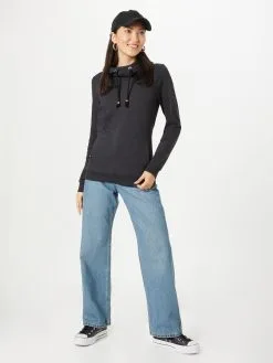 Ragwear Hoodies Sweatshirt FLORA Dames Donkergrijs -Ragwear Verkoop c1e6a8035a043b9a7a0b1e40d19bcdfd