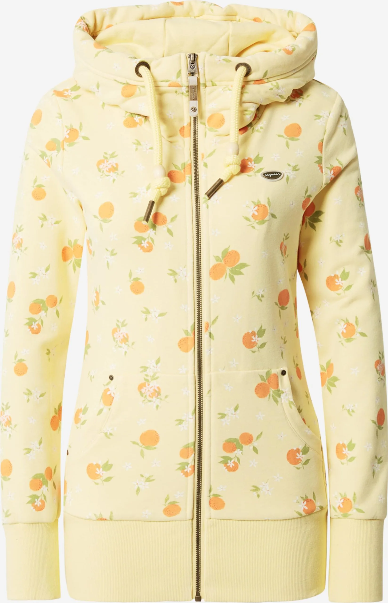 Ragwear Sweatvesten Sweatvest NESKA Dames Lichtgeel 1 Ragwear Sweatvesten Sweatvest NESKA Dames Lichtgeel