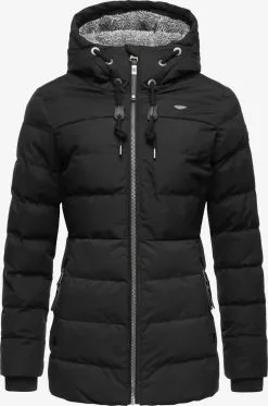Ragwear Winterjassen Winterjas Quantic Dames Zwart -Ragwear Verkoop c33d8bd3cb6a7d15b9fc4955cc4ea776