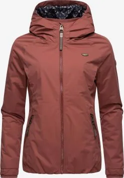 Ragwear Outdoor Jassen Functionele Jas Dizzie Dames Roestbruin